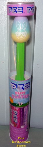 (image for) Exclusive 2023 Bunny on Ombre Easter Egg Pez Mint in Tube