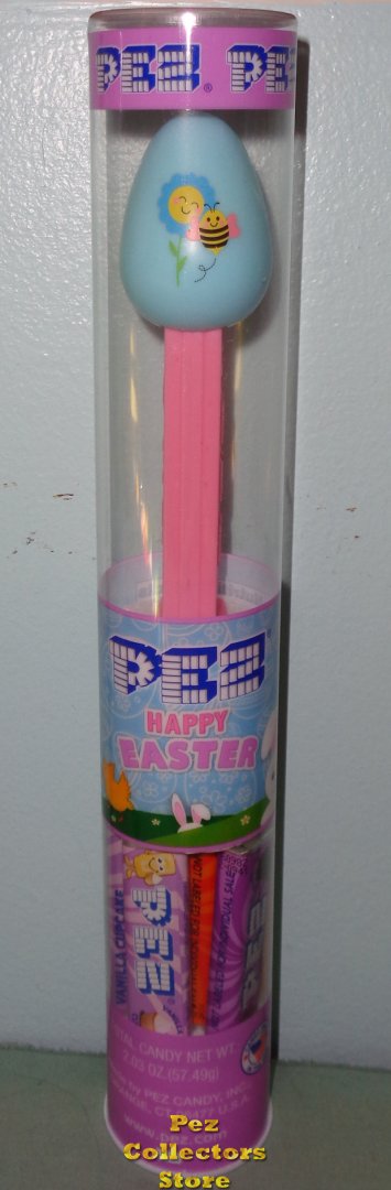(image for) 2023 Easter Egg with Bee and Flower Pez Mint in Tube