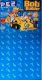 (image for) Bob the Builder Pez 24ct Counter Display Header Card with orange NEW sticker