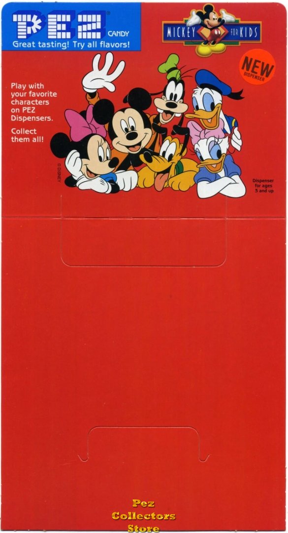 Modal Additional Images for Disney Mickey For Kids Pez 24ct Counter Display Header Card