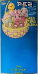 Easter Basket with Egg Baby Pez 24ct Counter Display Header Card (image for) Easter Basket with Egg Baby Pez 24ct Counter Display Header Card