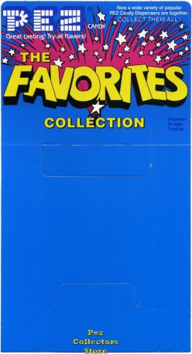 (image for) Favorites Spray Pez 24ct Counter Display Header Card