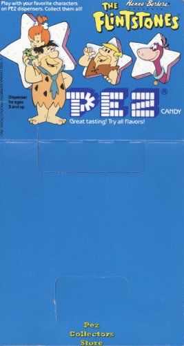 (image for) Flintstones Pez 24ct Counter Display Header Card
