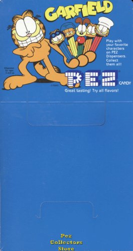 (image for) Garfield Series 2 Pez 24ct Counter Display Header Card