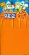 (image for) Halloween GITD Ghosts Pez 24ct Counter Display Header Card with Orange NEW Sticker
