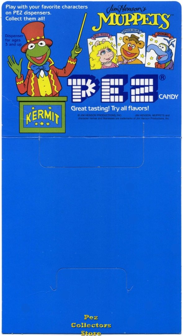 (image for) Muppets Pez 24ct Counter Display Header Card