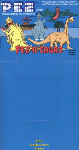 (image for) Pez-a-saurs Pez 24ct Counter Display Header Card