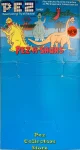 (image for) Pez-a-saurs Pez 24ct Counter Display Header Card with Orange NEW Sticker