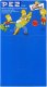 (image for) The Simpsons Pez 24ct Counter Display Header Card with Orange NEW Sticker