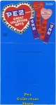 Valentine Hearts Pez 24ct Counter Display Header Card (image for) Valentine Hearts Pez 24ct Counter Display Header Card