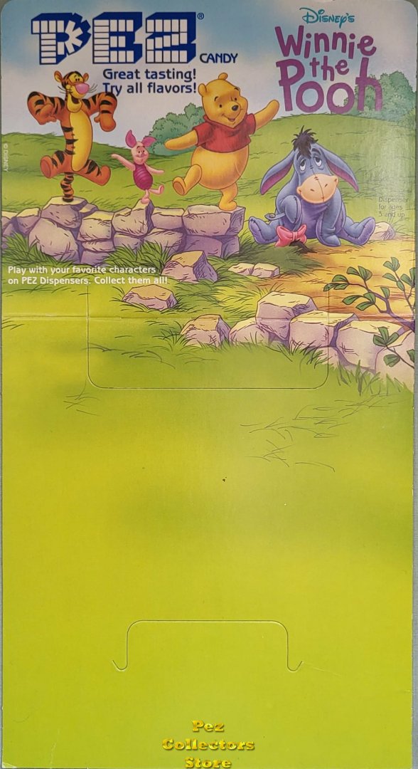 (image for) Winnie the Pooh Pez 24ct Counter Display Header Card