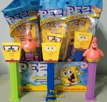 (image for) 2024 Smiling SpongeBob Pez on Blue Stem MIB