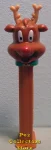 (image for) 2012 Christmas Pez New Red Nosed Reindeer with 2 dots Loose