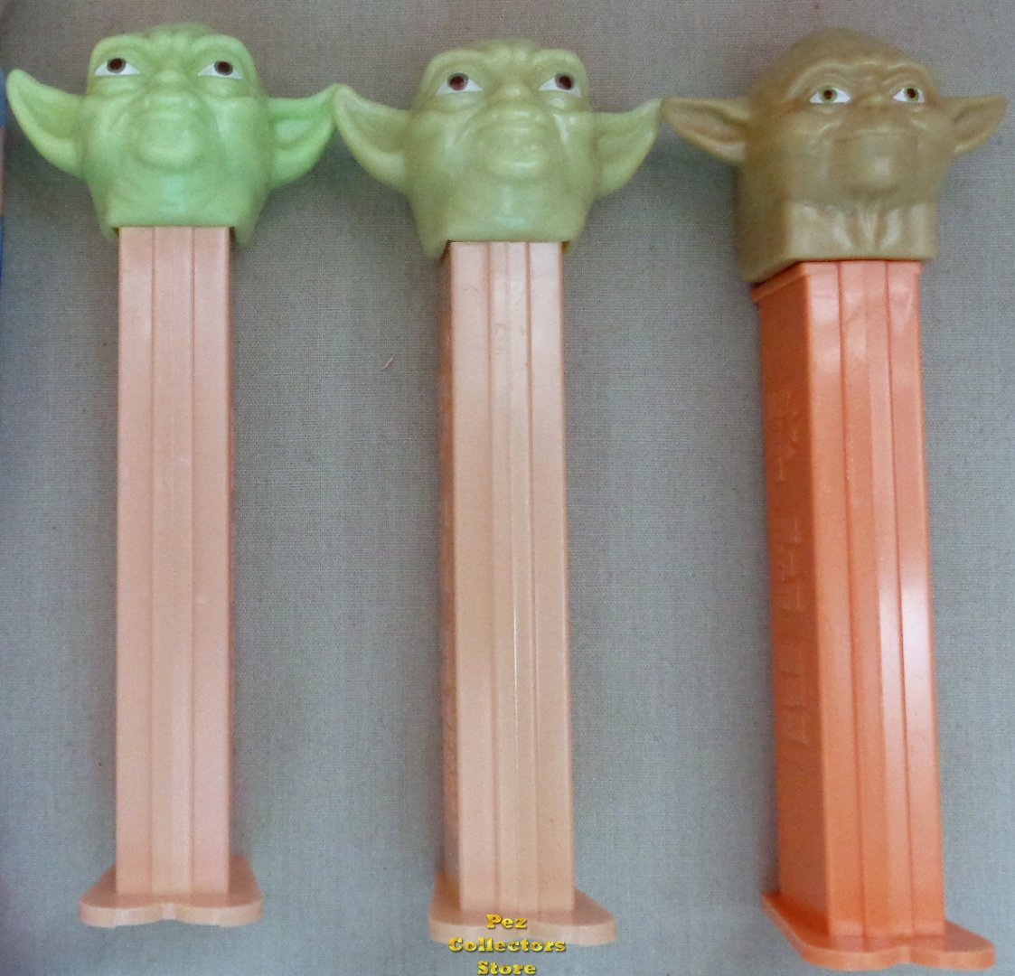 (image for) Mint Green Yoda Star Wars Pez Loose