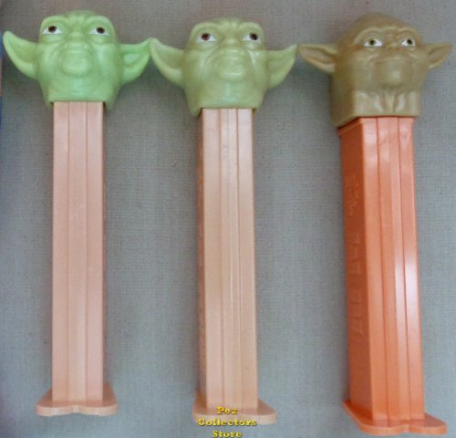 (image for) Mint Green Yoda Star Wars Pez Loose