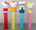 (image for) Loose 40th Anniv. Full body Hello Kitty, Mama, Papa, Mimi Pez