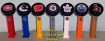 Set of 7 Canadian NHL Team Logo Hockey Pucks LOOSE