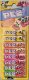 (image for) 8 rolls European PEZ Assorted Fruit Flavors Dated 10 2007 MOC Blister
