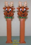 (image for) 9 spot Reindeer Pez 2002 Christmas Release Loose