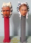 (image for) Ahsoka B Silver Stem Star Wars Mandalorian Pez LOOSE - SOS