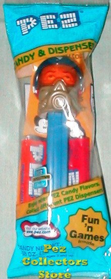 (image for) Airforce Pilot 9-11 Emergency Hero PEZ MIP!