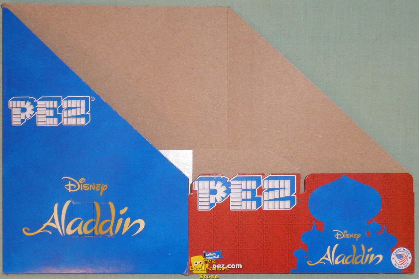 (image for) 2019 Disney Aladdin Pez Counter Display Box - Click Image to Close