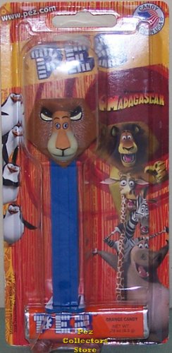(image for) 2008 Alex the Lion Pez from Madagascar MOC