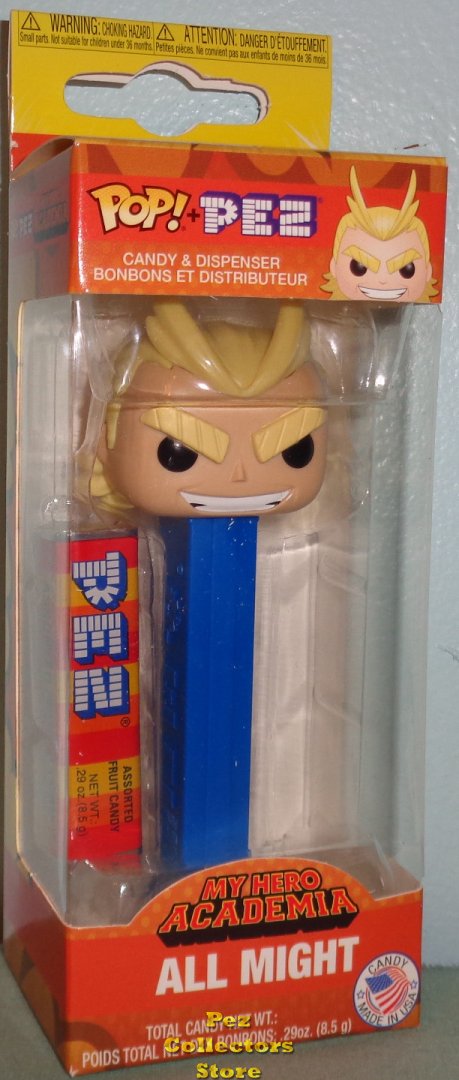 (image for) My Hero Academia All Might POP!+PEZ - Click Image to Close