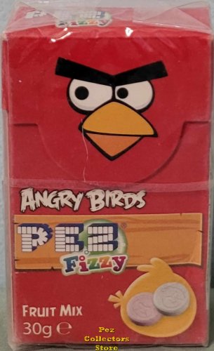 (image for) Angry Birds Pez Fizzy Fruit Mix Candy in Sealed Box