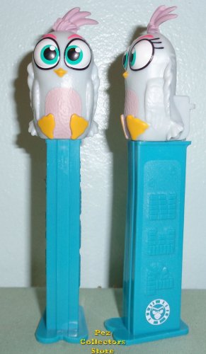 (image for) Silver Bird with Play Code from European Angry Birds Pez Loose