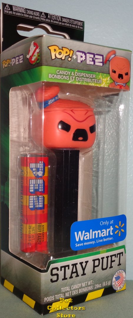 (image for) Ghost Busters Exclusive Angry Stay Puft POP!+PEZ - Click Image to Close