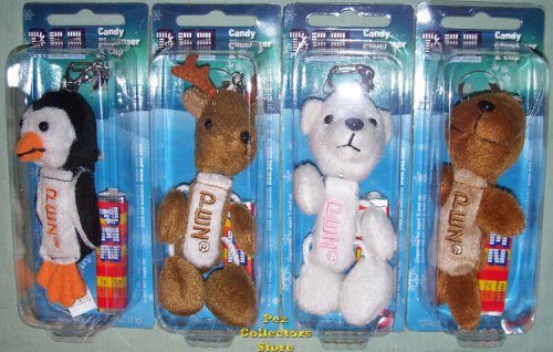 (image for) Arctic Babies Plush Pez Petz Set of 4