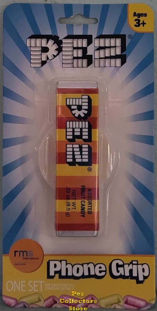 (image for) Assorted Fruit PEZ Candy Pack Phone Grip