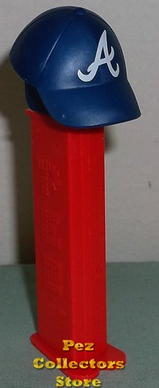 (image for) Atlanta Braves MLB Baseball Cap Pez Loose - Click Image to Close