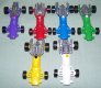 (image for) Auto PEZ Racing Cars - set of 4 Ferrari, BRM, Cooper & Lotus