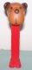 (image for) Original 2004 AWL Barky Brown Pez on Red Stem