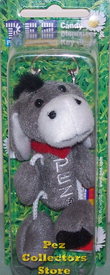 (image for) Barnyard Babies Daisy and Grass Donkey Keychain - Click Image to Close