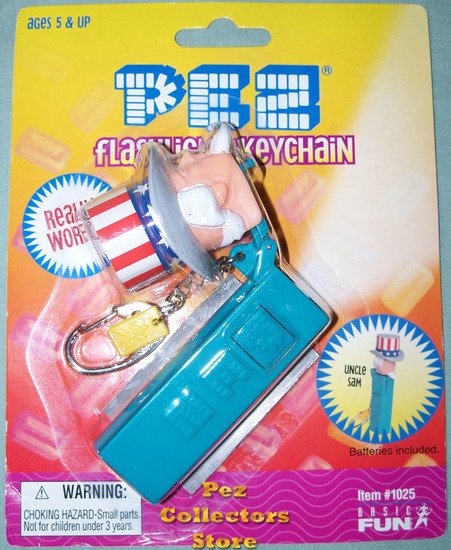 (image for) Uncle Sam Flashlight Keychain MOC