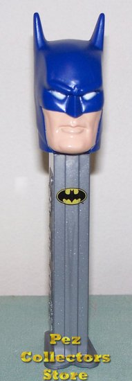 (image for) 2008 Batman Pez with Logo on Stem Loose - Click Image to Close
