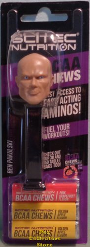 (image for) Ben Pakulski Body Builder Pez MOC with BCAA Chews