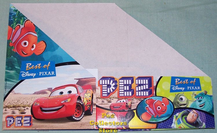 (image for) Best of Disney Pixar Pez Counter Display 12 count Box - Click Image to Close