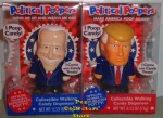 Biden and Trump Political Pooper Wind Up Walking Candy Dispenser