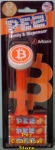 Limited Edition Exclusive Bitcoin Pez Mint on Card