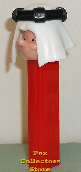 Black Band Sheik White Burnoose Pez Pal Vintage 3.4 Red NF