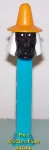 Misfit Witch Pez Black Face Orange Hat Blue Stem Loose Misfit Witch Pez Black Face Orange Hat Blue Stem Loose