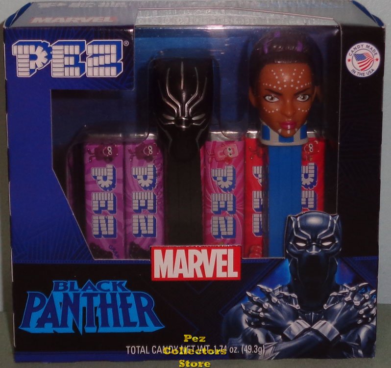 (image for) Black Panther and Shuri Pez Twin Pack - Click Image to Close