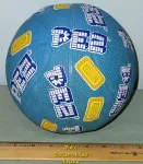 PEZ 7" Basketball Blue with Yellow Pez Candies 2007 Good Stuff (image for) PEZ 7" Basketball Blue with Yellow Pez Candies 2007 Good Stuff
