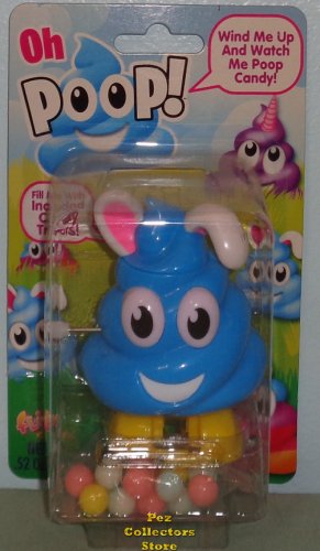 (image for) Oh Poop! Blue Bunny Poop Wind-up Walking Pooper MOC