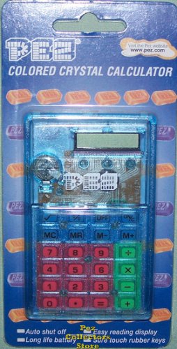 (image for) Blue Crystal PEZ Calculator
