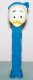 (image for) Duck Child Pez Blue Hat Small Decal Pupil Eyes 3.9 Thin Feet